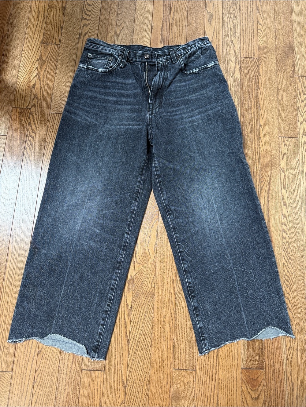 R13 cropped boyfriend jeans - Picture 3 of 9